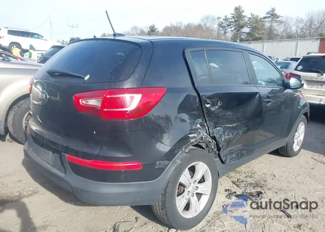 2013 Kia Sportage Lx из США, поврежденный, VIN KNDPBCA21D7432121